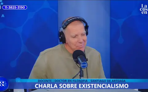 Existencialismo y ser libres con santiago de arteaga